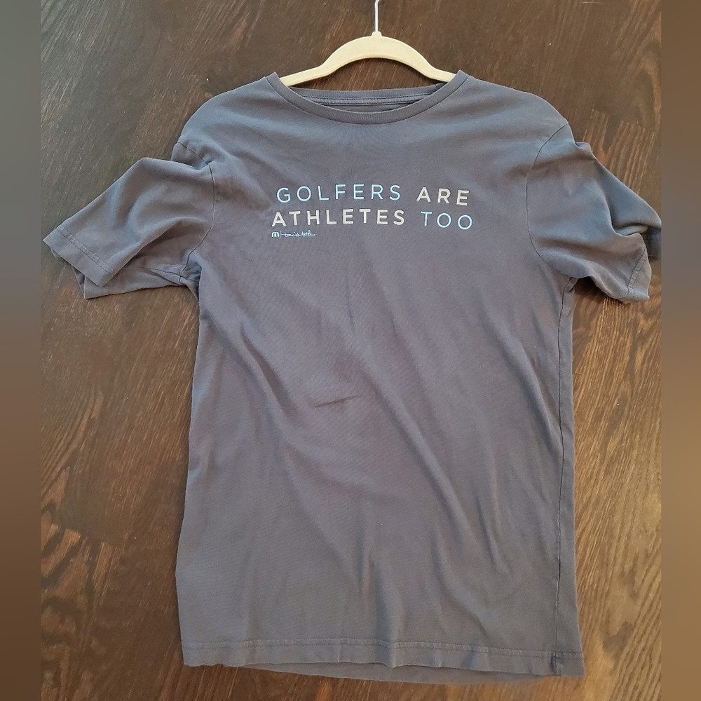 Travis Mathew Charcoal Graphic Tee